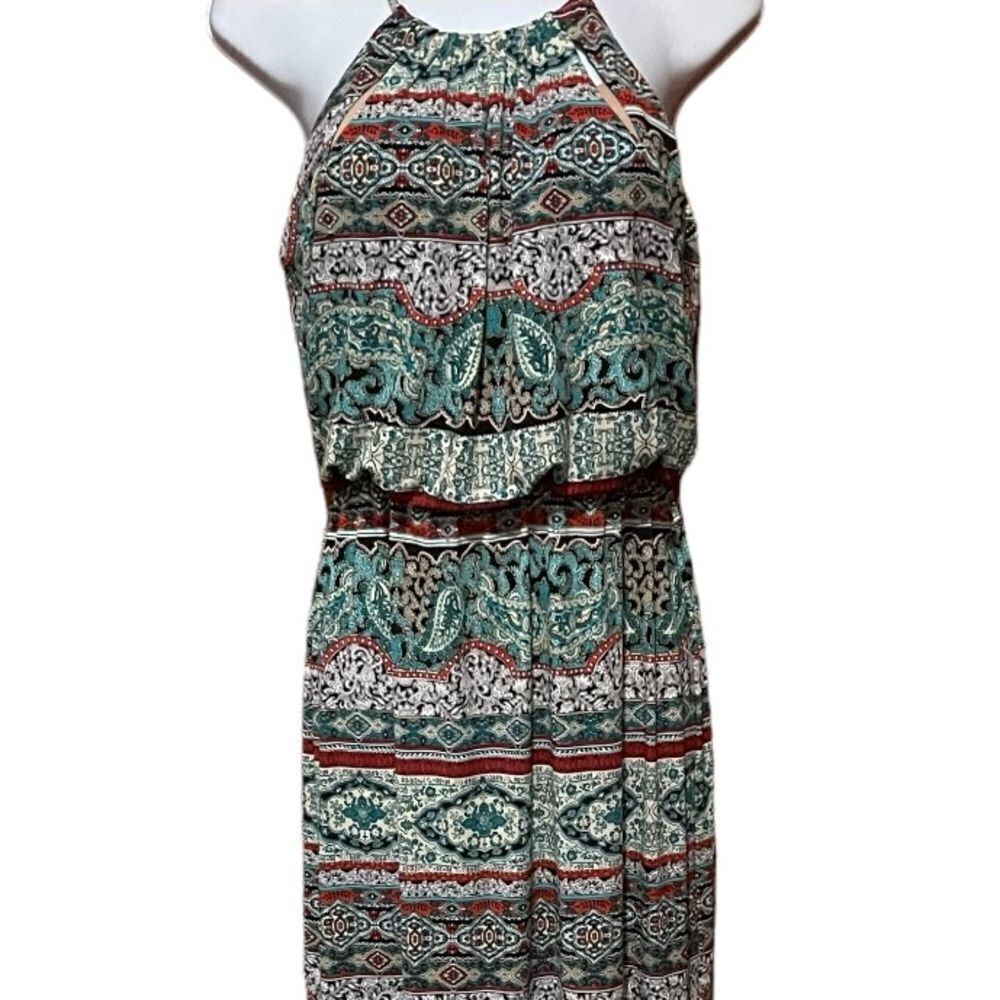Sweet Storm Multi-Pattern Maxi Dress - Picture 3 of 6